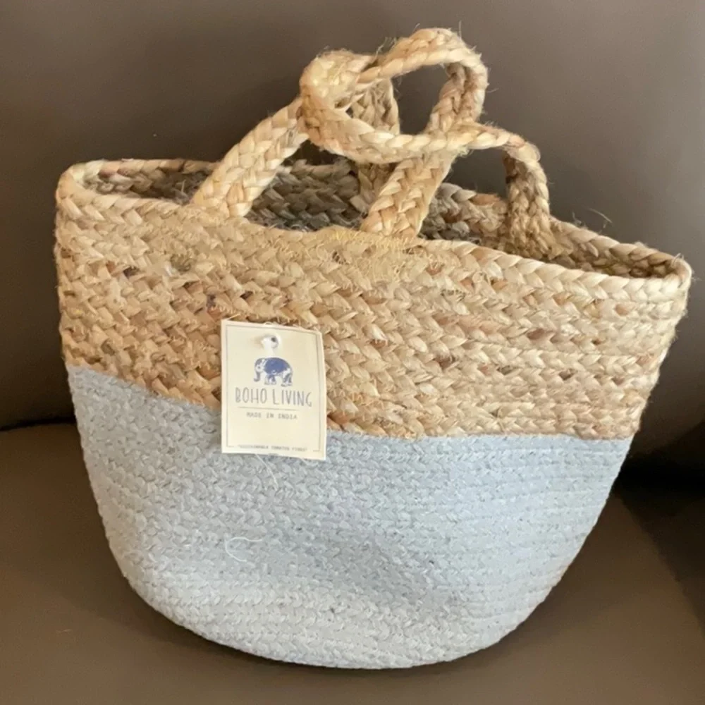 BOHO Living Natural Storage Basket